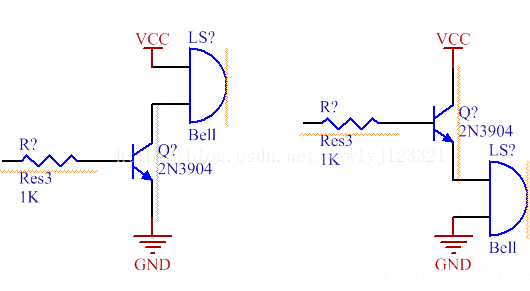 pnp與npn開關電路